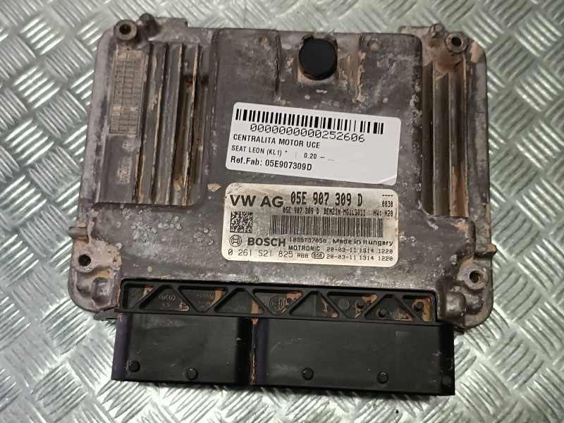 Recambio de centralita motor uce para seat leon (kl1) referencia OEM IAM 05E907309D 0261S21825 BOSCH
