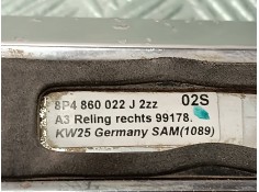 Recambio de barras techo para audi a3 sportback (8p) referencia OEM IAM 8P4860022J  RIELES DE TECHO 2