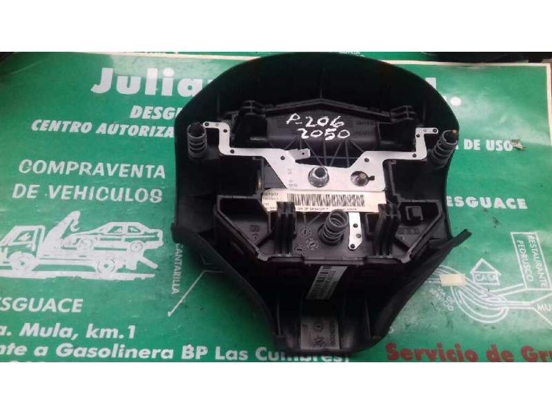 Recambio de airbag delantero izquierdo para peugeot 206 berlina xt referencia OEM IAM 96441166ZR  DOS CONECTORES
