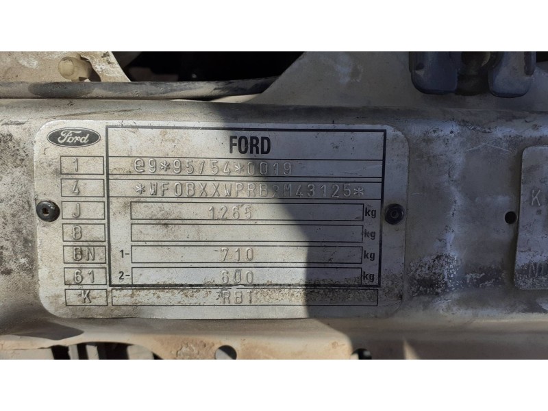 ford ka (ccq) del año 2003