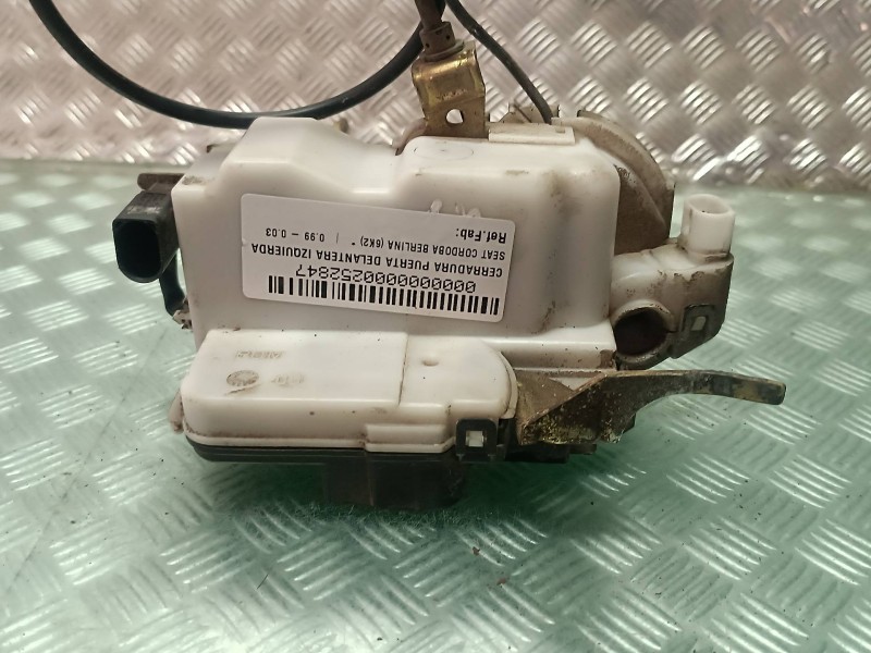 Recambio de cerradura puerta delantera izquierda para seat cordoba berlina (6k2) referencia OEM IAM   ELECTRICA