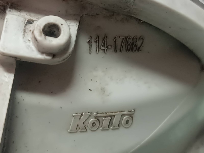 Recambio de faro antiniebla izquierdo para citroen berlingo cuadro referencia OEM IAM 11417682  CONECTOR 2 PINES