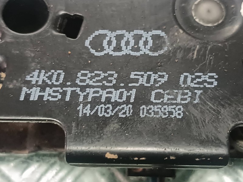 Recambio de cerradura capo para seat leon (kl1) referencia OEM IAM 4K0823509  CONECTOR 2 PINES