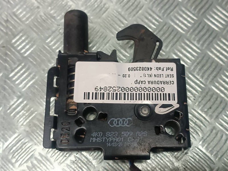 Recambio de cerradura capo para seat leon (kl1) referencia OEM IAM 4K0823509  CONECTOR 2 PINES