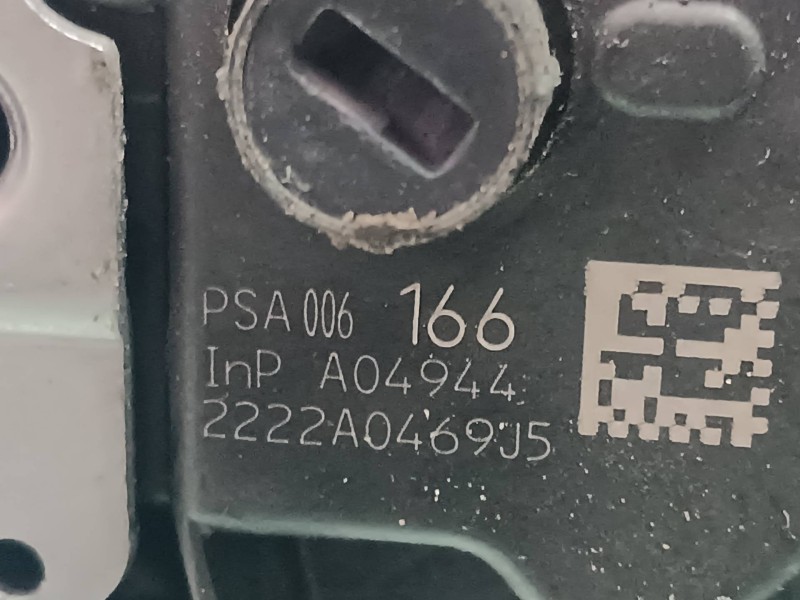 Recambio de cerradura puerta delantera izquierda para peugeot 308 sw referencia OEM IAM 006166 A048069 ELECTRICA