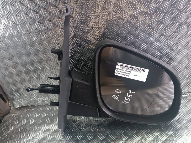 Recambio de retrovisor derecho para renault kangoo (f/kc0) referencia OEM IAM 096473553  MANUAL