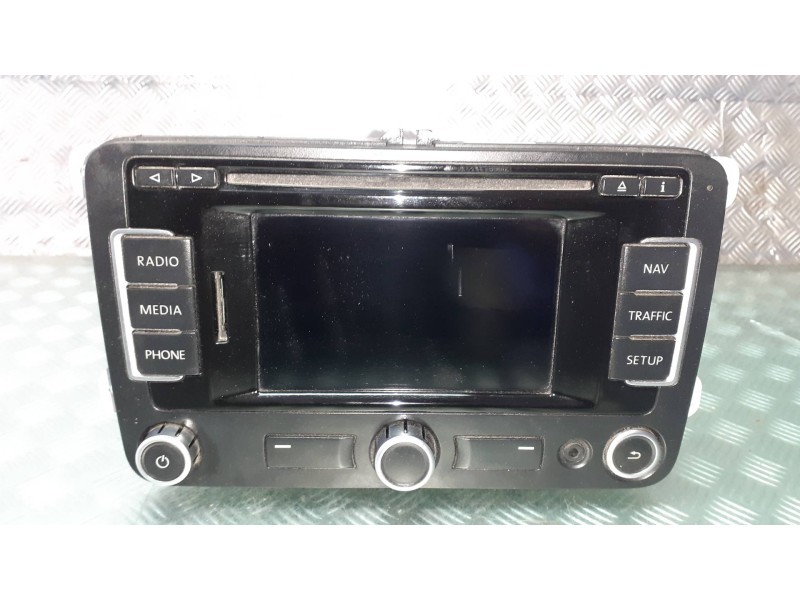 Recambio de sistema audio / radio cd para volkswagen sharan (7n1) referencia OEM IAM 3C0035279  5461036144