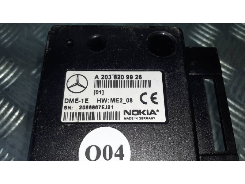 Recambio de modulo electronico para mercedes-benz clase c (w203) berlina referencia OEM IAM A2038209926 NOKIA TELEFONO