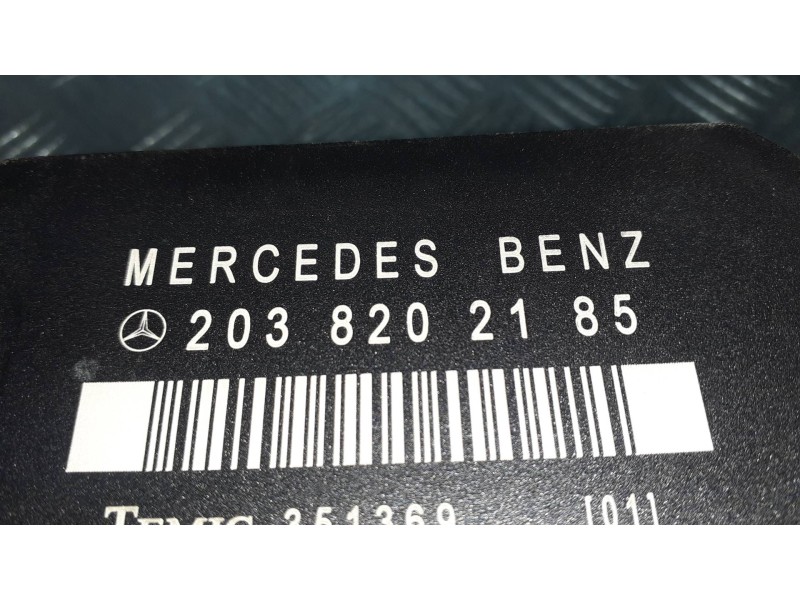 Recambio de modulo electronico para mercedes-benz clase c (w203) berlina referencia OEM IAM A2038202185 CIERRE PUERTAS TRASERO I