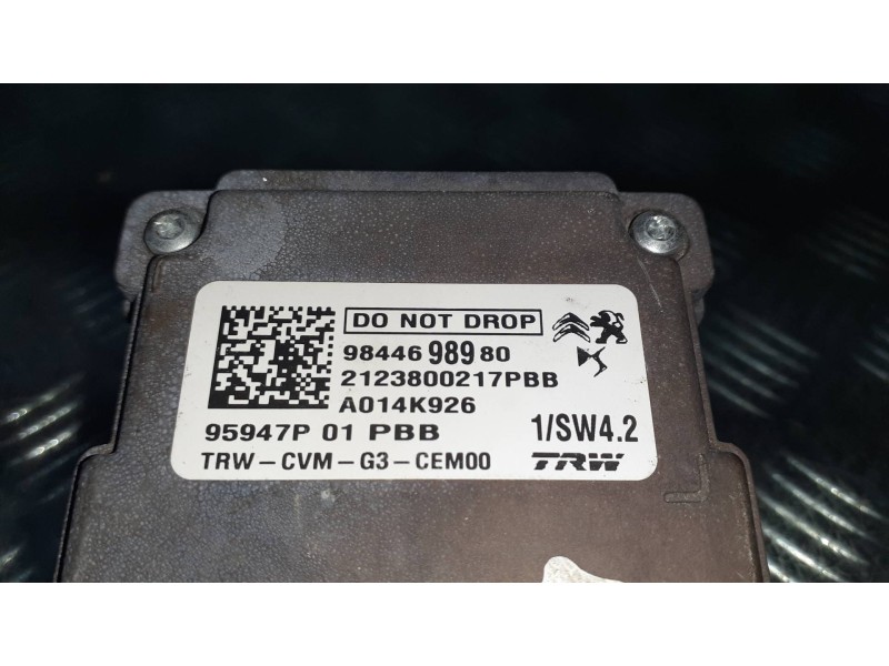 Recambio de camara vision frontal para opel mokka referencia OEM IAM 9844698980  12 PINES