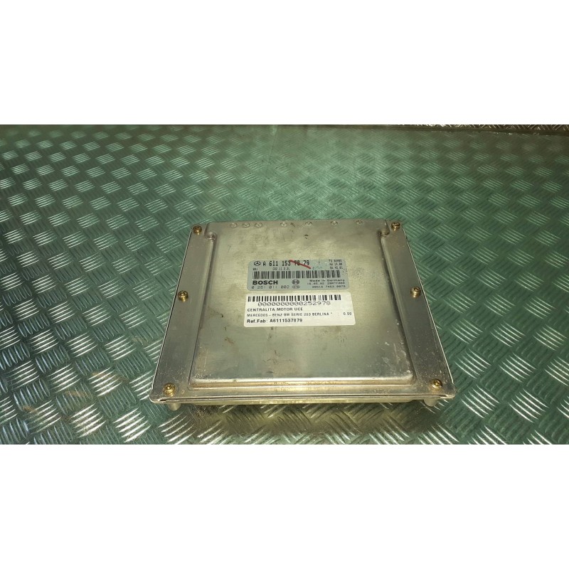 Recambio de centralita motor uce para mercedes-benz clase c (w203) berlina referencia OEM IAM A6111537879 0281011002 BOSCH