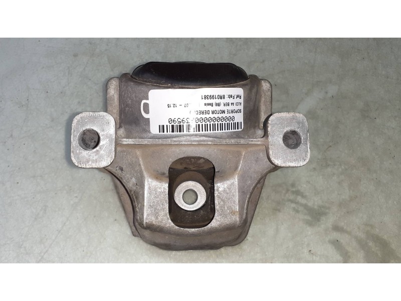 Recambio de soporte motor derecho para audi a4 ber. (b8) basis referencia OEM IAM 8R0199381  