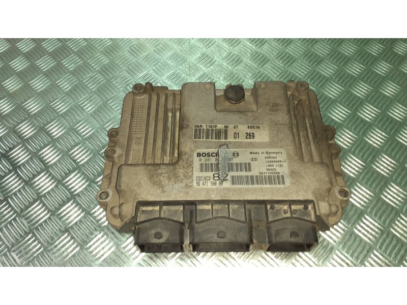 Recambio de centralita motor uce para peugeot 206 berlina referencia OEM IAM 9647158080  