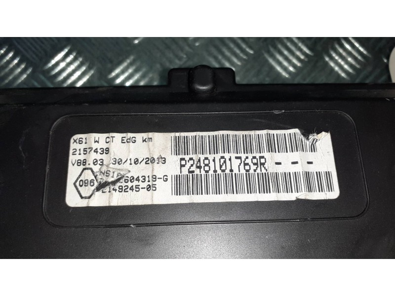 Recambio de cuadro instrumentos para renault kangoo (f/kc0) referencia OEM IAM 214924505  P248101769R