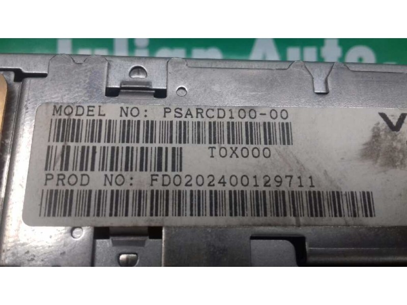 Recambio de sistema audio / radio cd para peugeot 206 berlina xt referencia OEM IAM 96488013XT PSARCD100 FD0202400129711