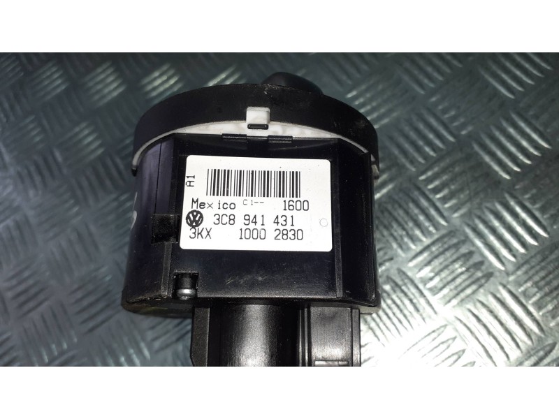 Recambio de mando luces para volkswagen sharan (7n1) referencia OEM IAM 3C8941431  10 PINES