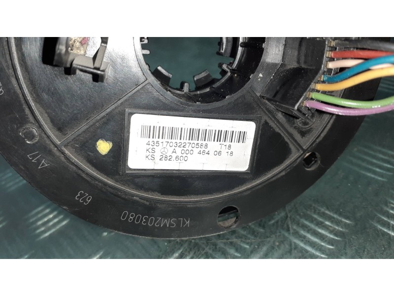 Recambio de anillo airbag para mercedes-benz clase c (w203) berlina referencia OEM IAM A0004640618  