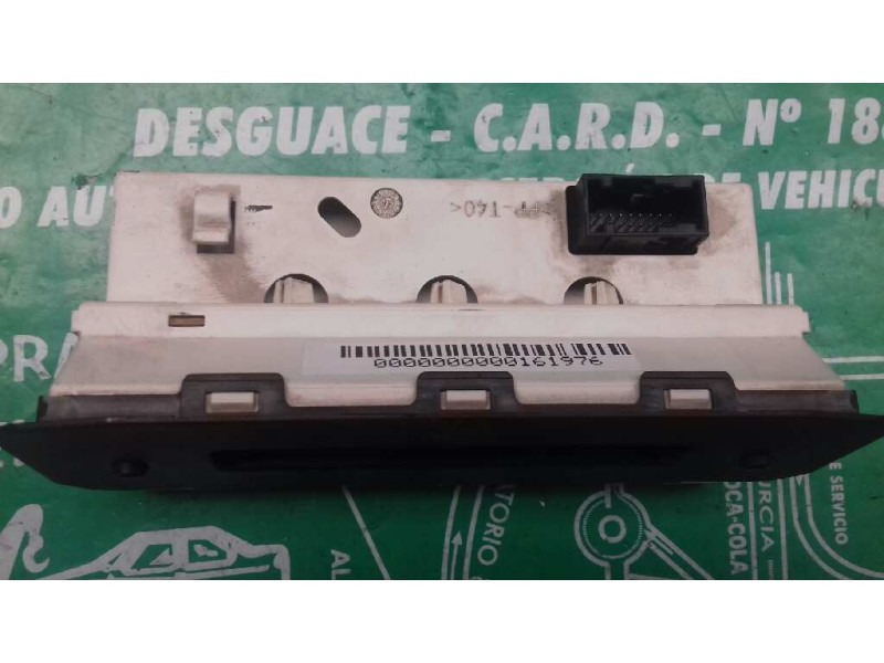 Recambio de pantalla multifuncion para peugeot 206 berlina xt referencia OEM IAM 9647409777 21669457 