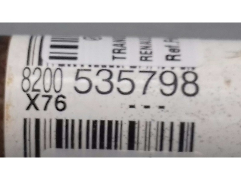 Recambio de transmision delantera izquierda para renault kangoo (f/kc0) authentique referencia OEM IAM 8200535798  