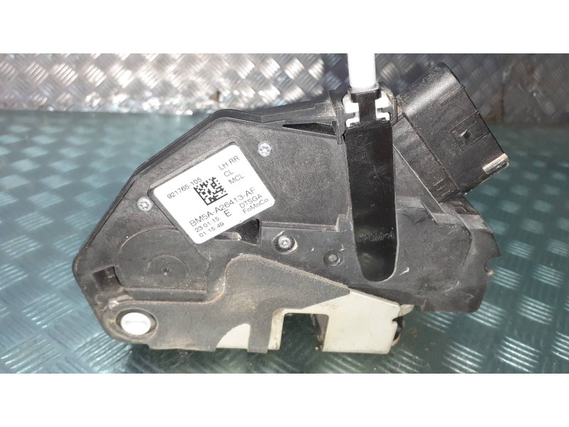 Recambio de cerradura puerta trasera izquierda para ford focus lim. (cb8) referencia OEM IAM BM5AA26413AF 4 PINES ELECTRICA