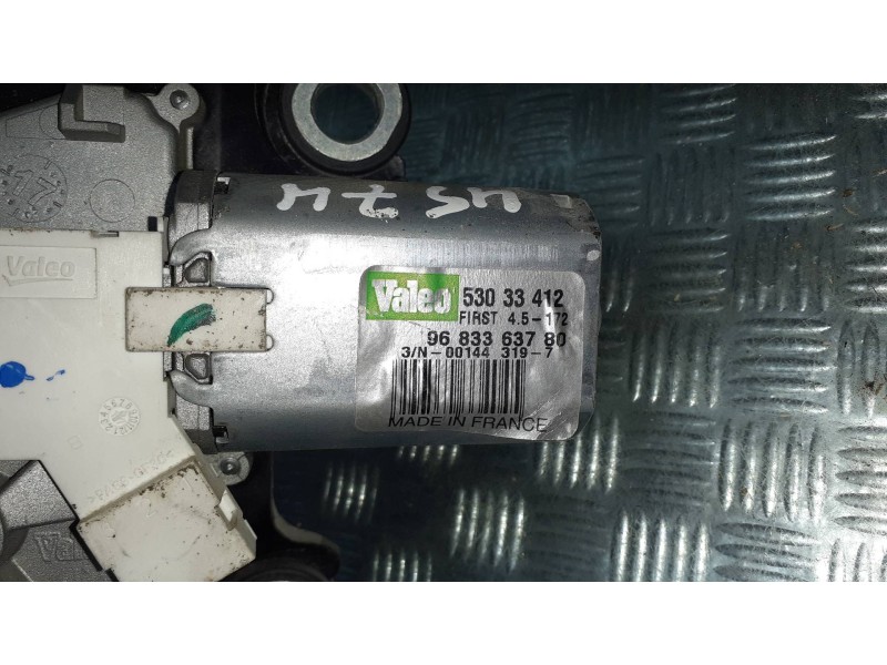 Recambio de motor limpia trasero para citroen berlingo cuadro referencia OEM IAM 9683363780  3 PINES