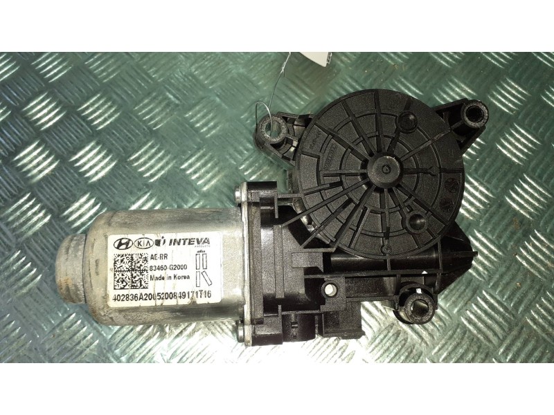 Recambio de motor elevalunas trasero derecho para hyundai ioniq 5 5 referencia OEM IAM 83460G2000  2 PINES