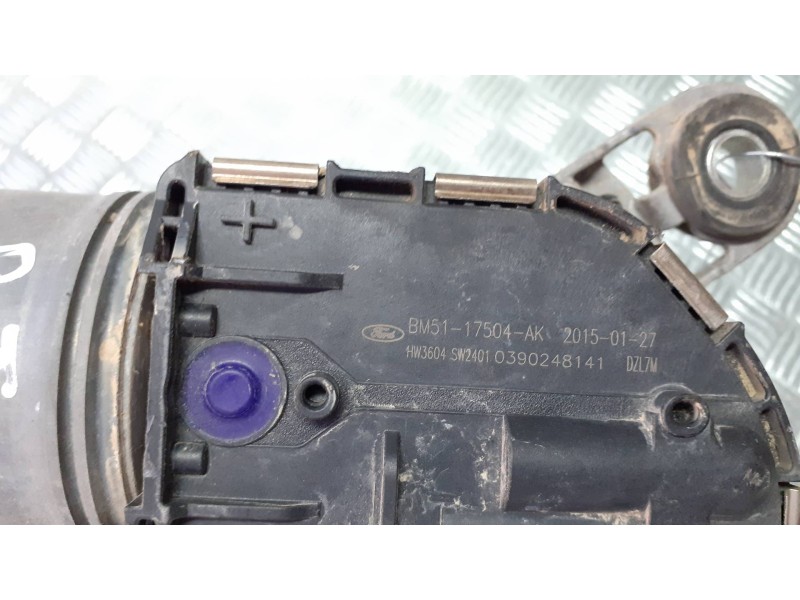 Recambio de motor limpia delantero para ford focus lim. (cb8) referencia OEM IAM BM5117504AK 4 PINES IZQUIERDO