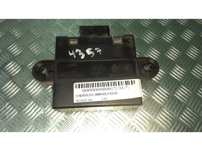 Recambio de centralita inmovilizador para peugeot 407 referencia OEM IAM 964742828001 09733309901 MAGNETI MARELLI
