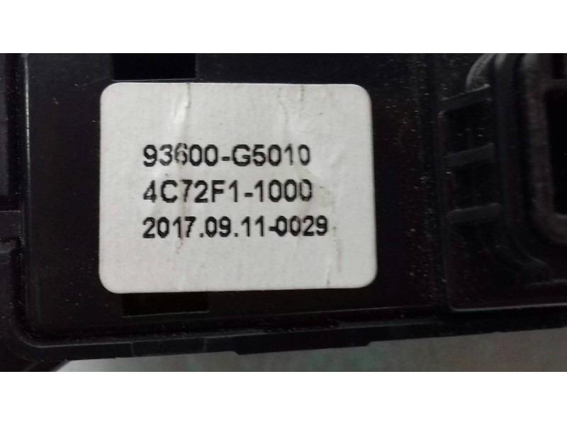 Recambio de interruptor para kia niro business referencia OEM IAM 93600G5010 4C72F11000 EV/HEV - P /OFF