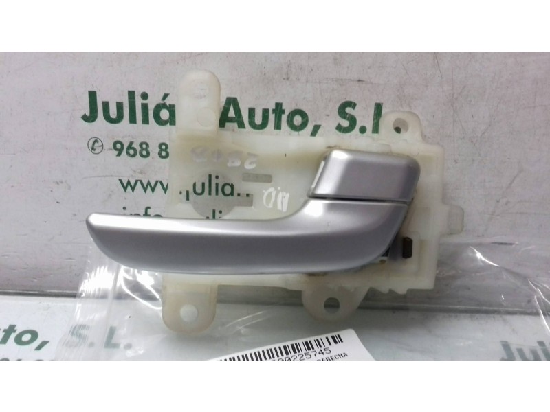 Recambio de maneta interior delantera derecha para kia niro business referencia OEM IAM 82623-G5000  