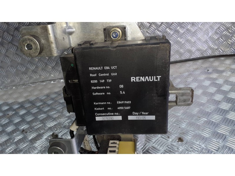 Recambio de motor techo electrico para renault megane ii coupe/cabrio referencia OEM IAM 8200149739 E84871789 
