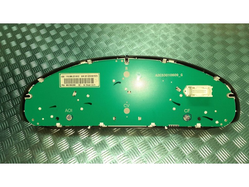 Recambio de cuadro instrumentos para peugeot 407 st confort referencia OEM IAM 9651855380  110080221