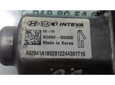 Recambio de motor elevalunas delantero derecho para kia niro business referencia OEM IAM 82460G5000  2 PINES 2