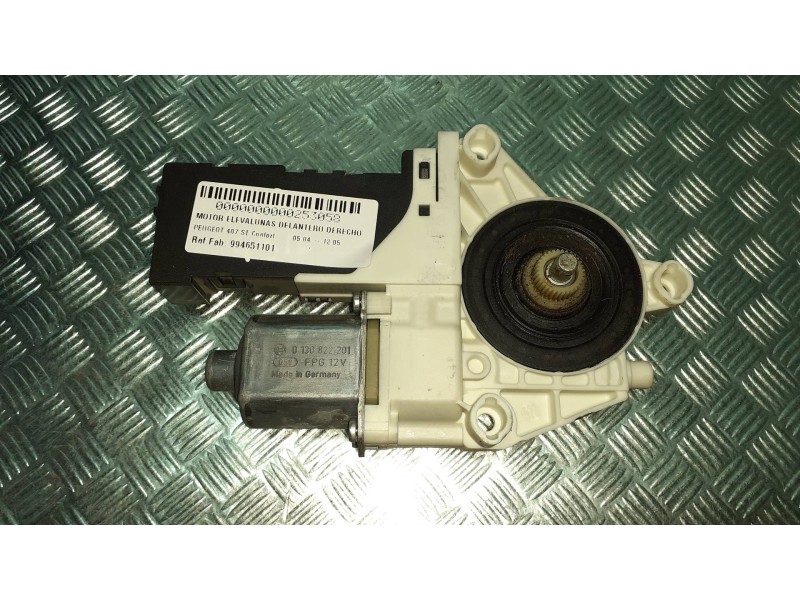 Recambio de motor elevalunas delantero derecho para peugeot 407 st confort referencia OEM IAM 994651101 1137328127 0130822201