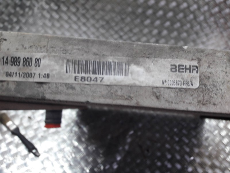 Recambio de radiador agua para peugeot expert kasten referencia OEM IAM 1498986080 0005673FR8A E8047