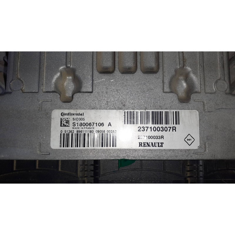 Recambio de centralita motor uce para renault megane iii berlina 5 p dynamique referencia OEM IAM 237100307R  S18067106A