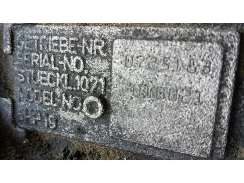 Recambio de caja cambios para bmw serie 1 berlina (e81/e87) 120d referencia OEM IAM 0725183 010021 AUTOMATICA