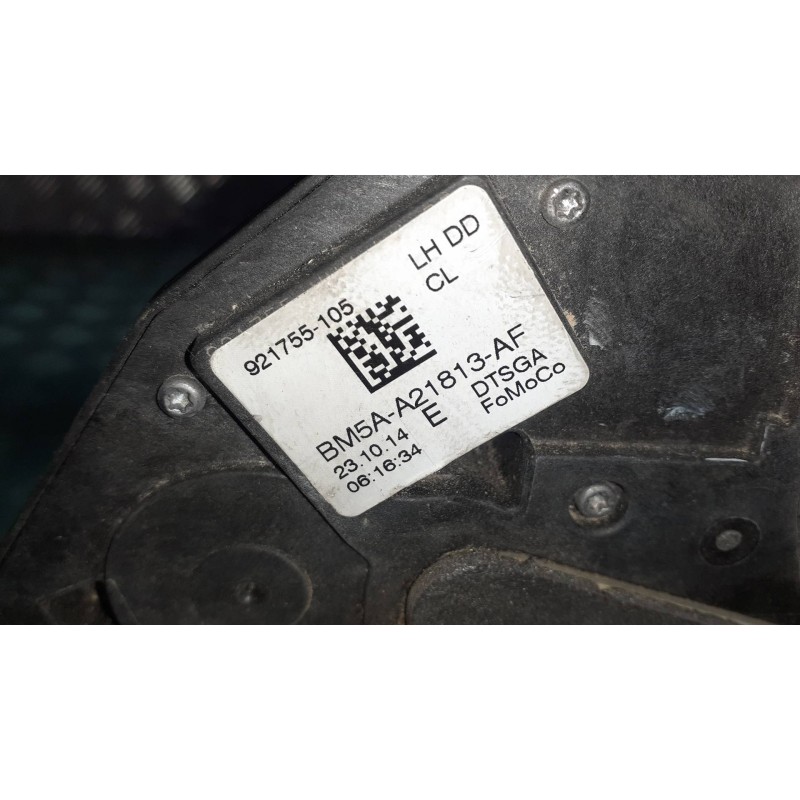 Recambio de cerradura puerta delantera izquierda para ford focus lim. (cb8) referencia OEM IAM BM5AA21813AF 5 PINES ELECTRICA