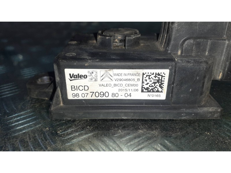 Recambio de modulo electronico para citroen c4 picasso referencia OEM IAM 9807709080  START/STOP