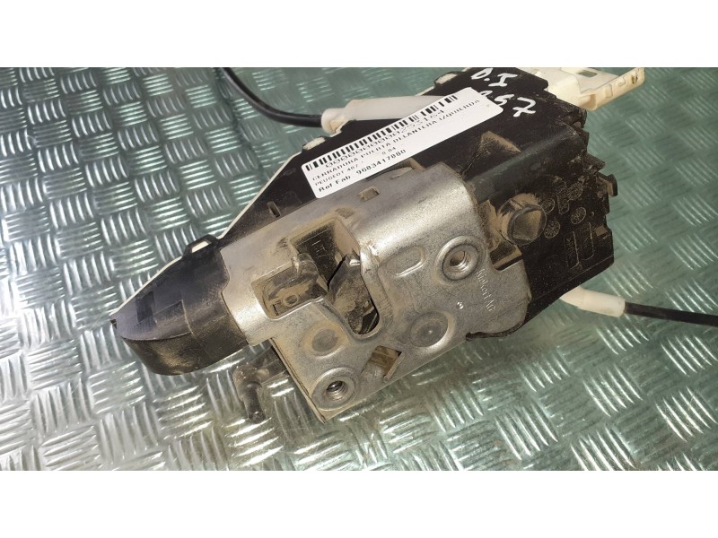 Recambio de cerradura puerta delantera izquierda para peugeot 407 referencia OEM IAM 9683417880  6 PINES