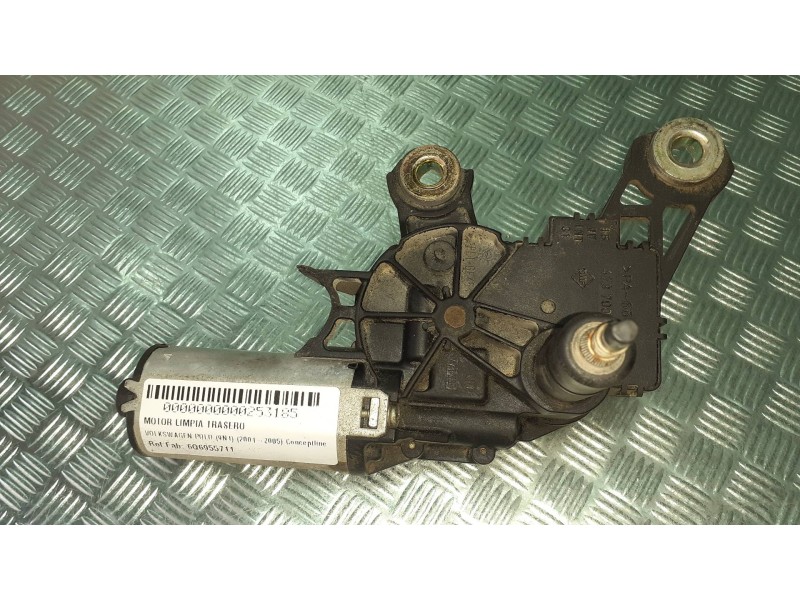 Recambio de motor limpia trasero para volkswagen polo (9n1) conceptline referencia OEM IAM 6Q6955711  4 PINES