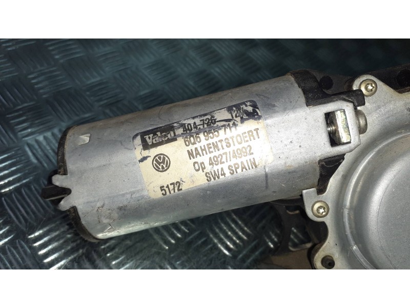 Recambio de motor limpia trasero para volkswagen polo (9n1) conceptline referencia OEM IAM 6Q6955711  4 PINES