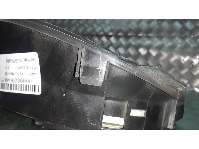 Recambio de cuadro instrumentos para citroen jumpy referencia OEM IAM 9665154980  