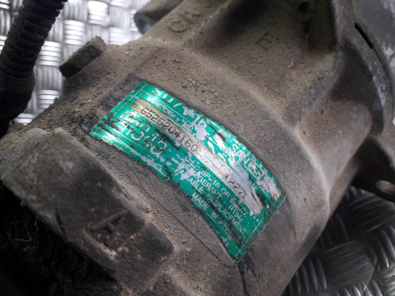Recambio de compresor aire acondicionado para peugeot 206 berlina referencia OEM IAM 6525204160 12271 