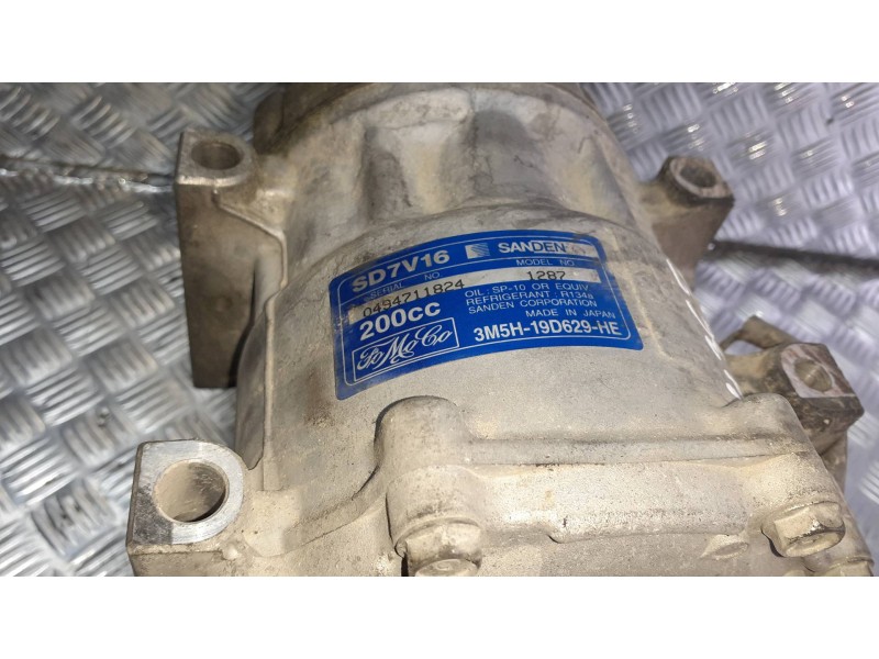 Recambio de compresor aire acondicionado para volvo s40 berlina referencia OEM IAM 3M5H19D629HE SANDEN 