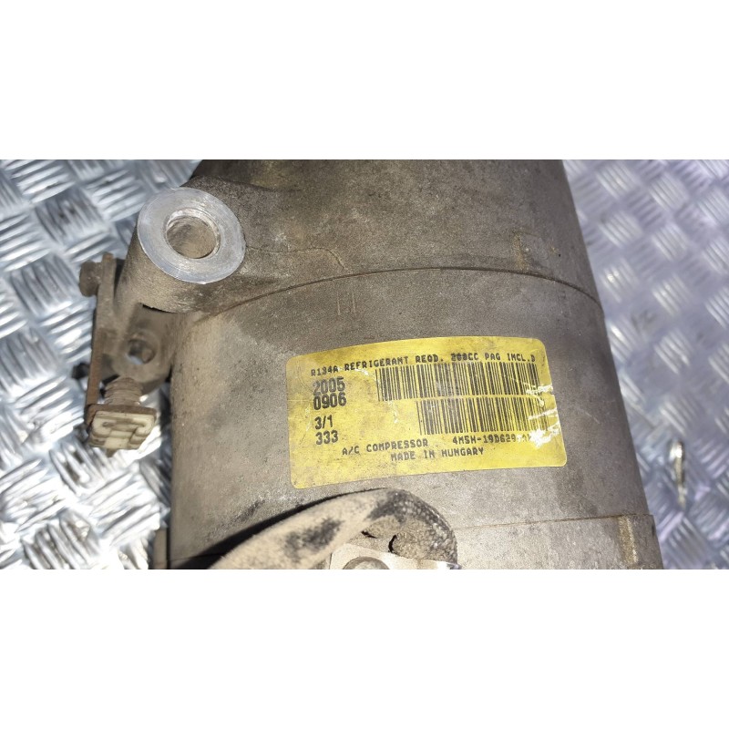 Recambio de compresor aire acondicionado para ford focus berlina (cak) ambiente referencia OEM IAM 4M5H19D629AE  2 PINES