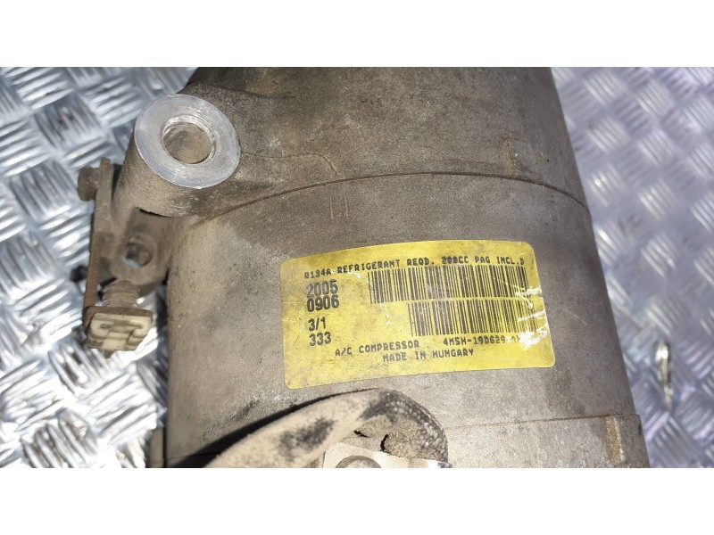 Recambio de compresor aire acondicionado para ford focus berlina (cak) ambiente referencia OEM IAM 4M5H19D629AE  2 PINES