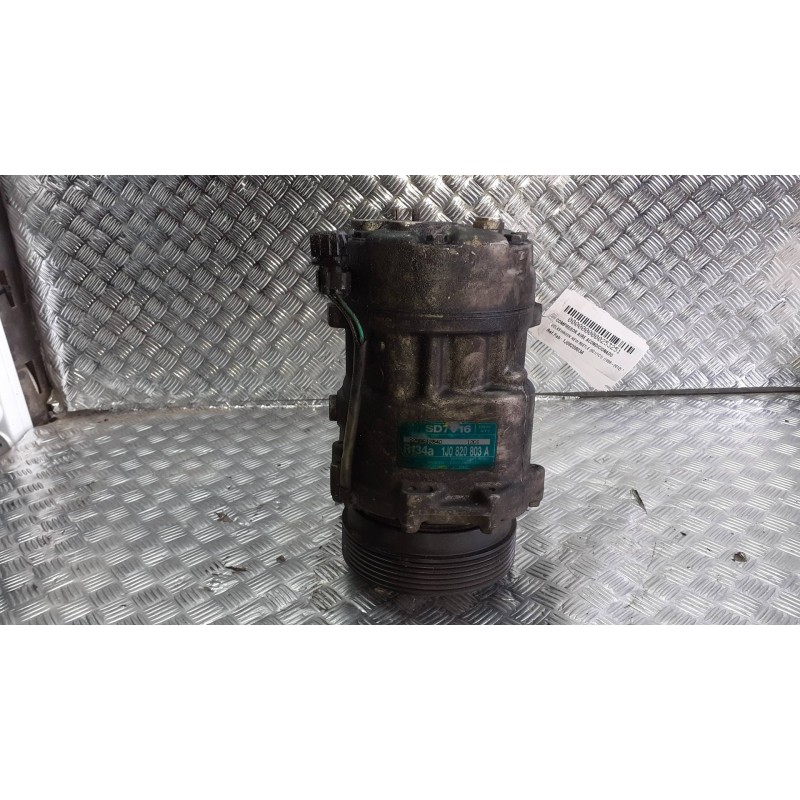 Recambio de compresor aire acondicionado para volkswagen new beetle (9c1/1c1) referencia OEM IAM 1J0820803A SANDEN 2 PINES