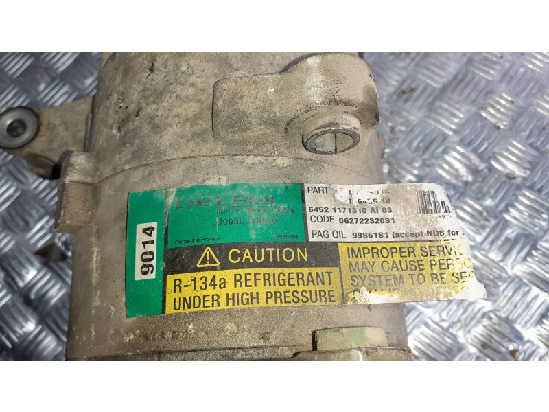 Recambio de compresor aire acondicionado para bmw mini (r50,r53) cooper referencia OEM IAM 64521171310  1 PIN