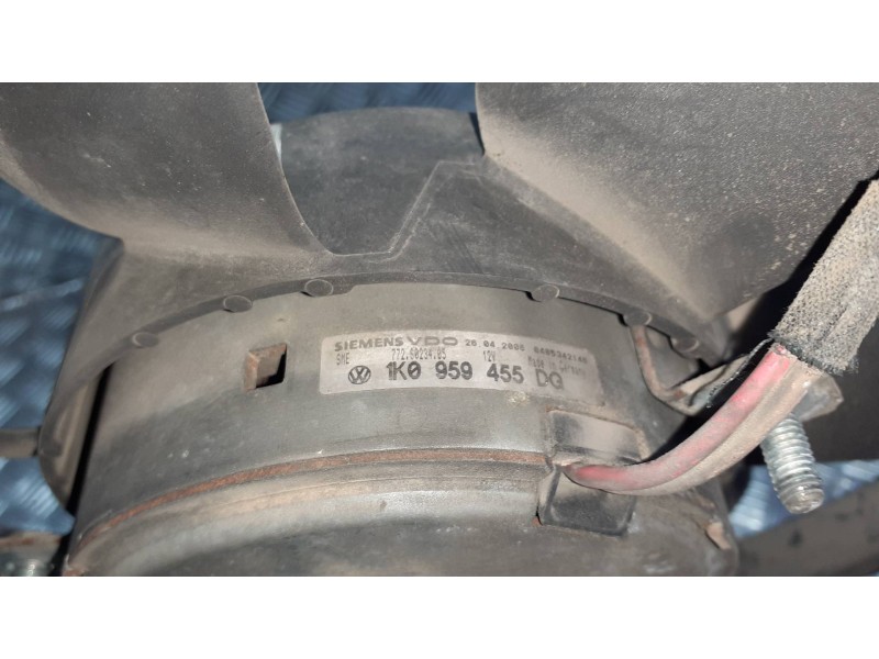 Recambio de electroventilador para seat leon (1p1) referencia OEM IAM 1K0959455DQ  2 PINES